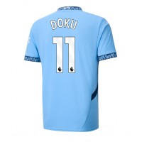 Moški Nogometni dresi Manchester City Jeremy Doku #11 Domači 2024-25 Kratek Rokav